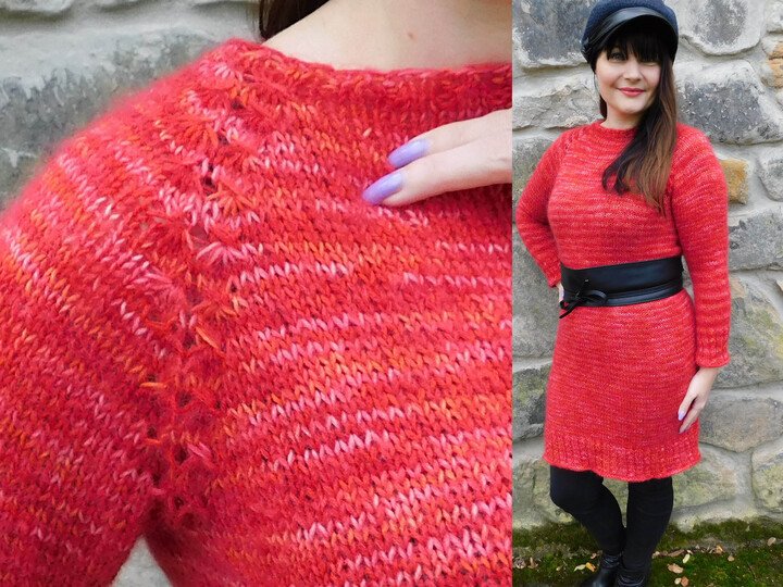 RVO Kleid PENCIL Strickanleitung