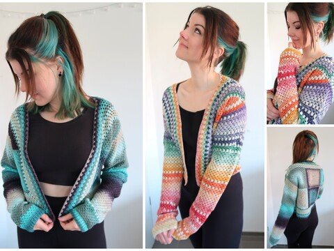 ELLA-Cardigan von LaCritza / Granny-Cardigan