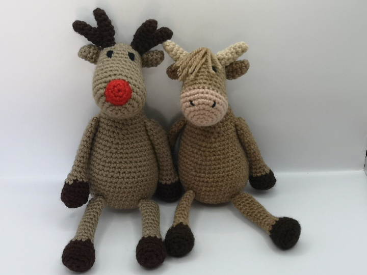 Kantenhocker Tiere - Häkelanleitung von NiggyArts