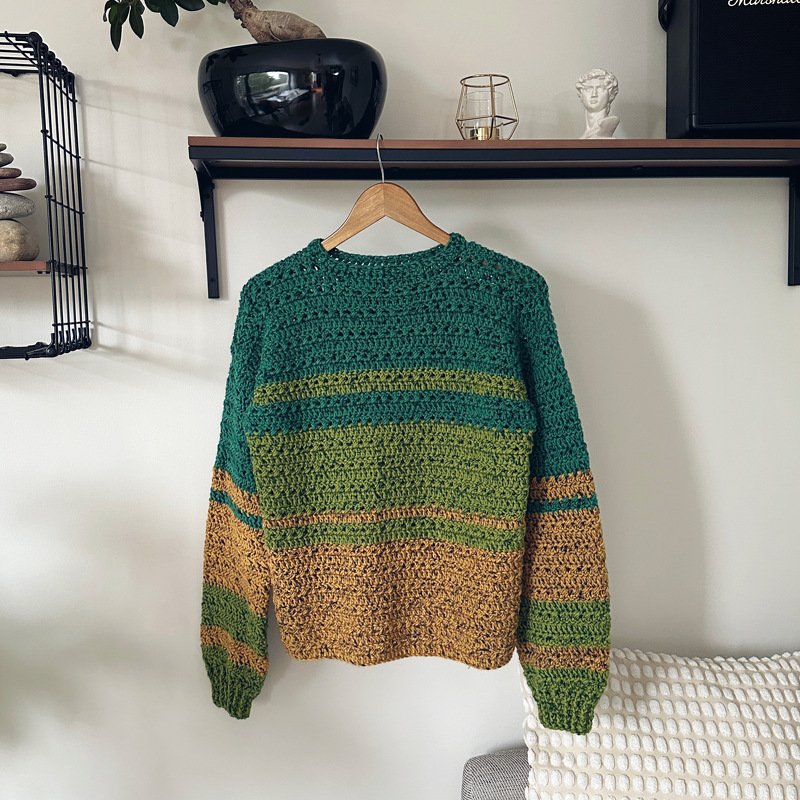 Crochet Pattern - Cinnamon Spice Sweater - Image 2