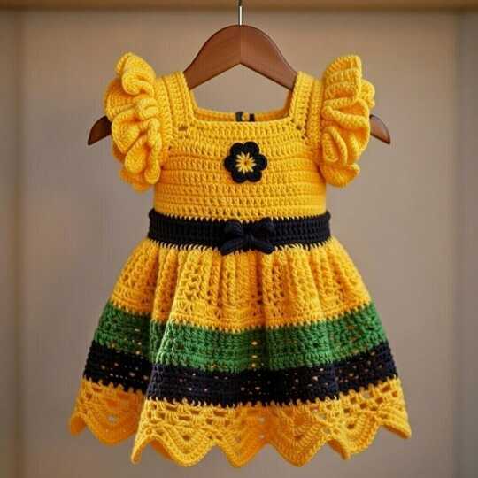 Häkelanleitung Baby Kleid – PDF + Video Tutorial