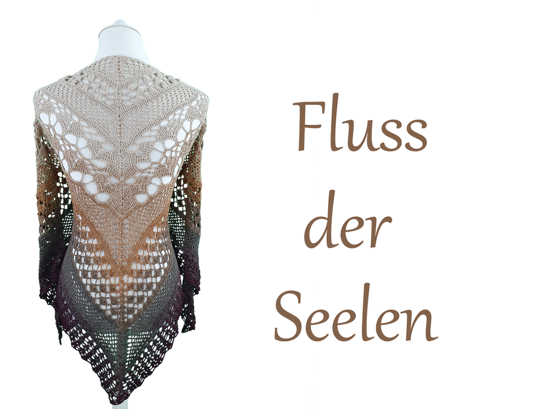 Tuch Fluss der Seelen