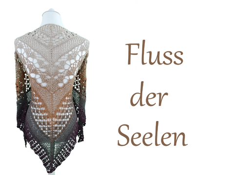 Tuch Fluss der Seelen