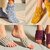 Tolle Socken und Fußlinge, gestrickt