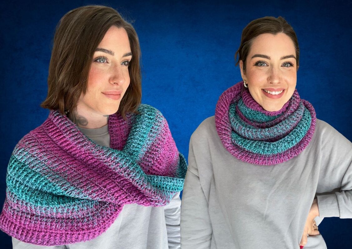 Häkelanleitung Loop "LUNA"