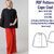 PDF Vintage Sewing Pattern Cape Coat Pattern Poncho Pattern Cloak Pattern