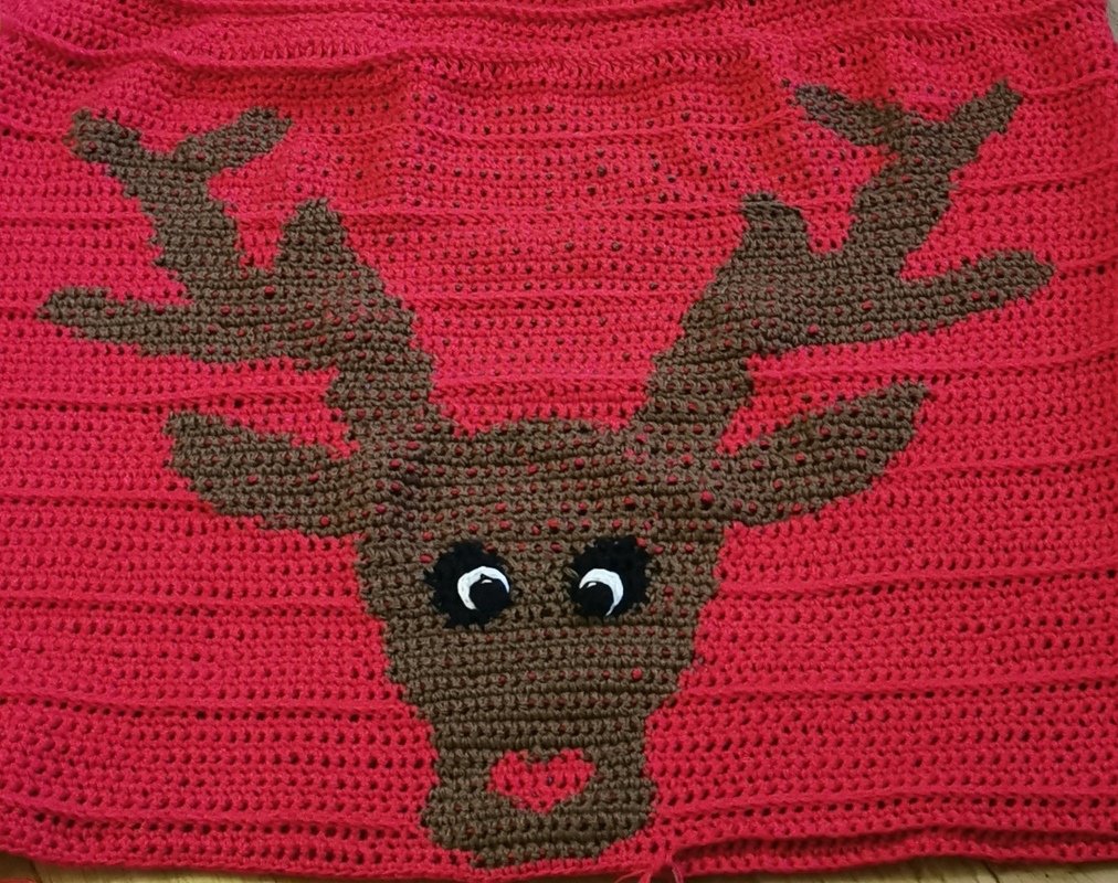 Unisex-Pullover Rudolph, Häkelanleitung - Bild 8