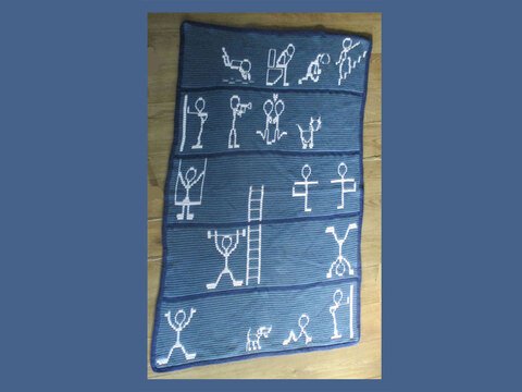 Blanket Stick Figure