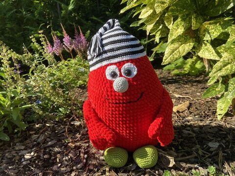 Häkelanleitung - Monster "Berry"