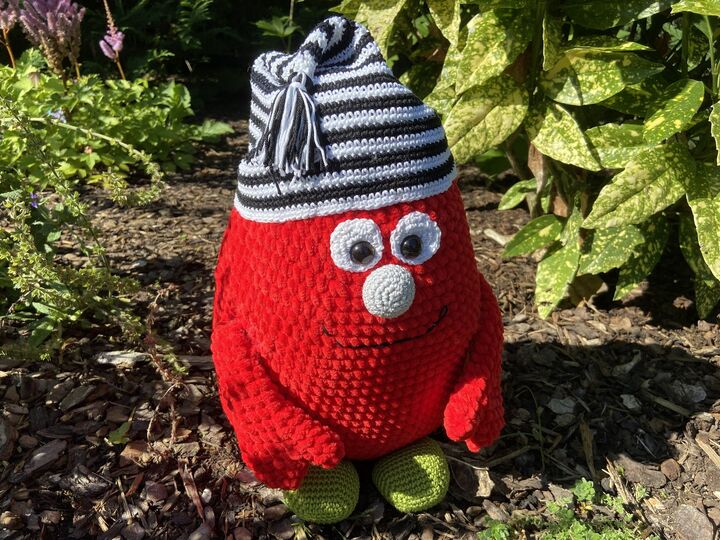 Häkelanleitung - Monster "Berry"