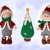 Amigurumi pattern Christmas dolls Mr. & Mrs. Santa and Their Christmas Tree