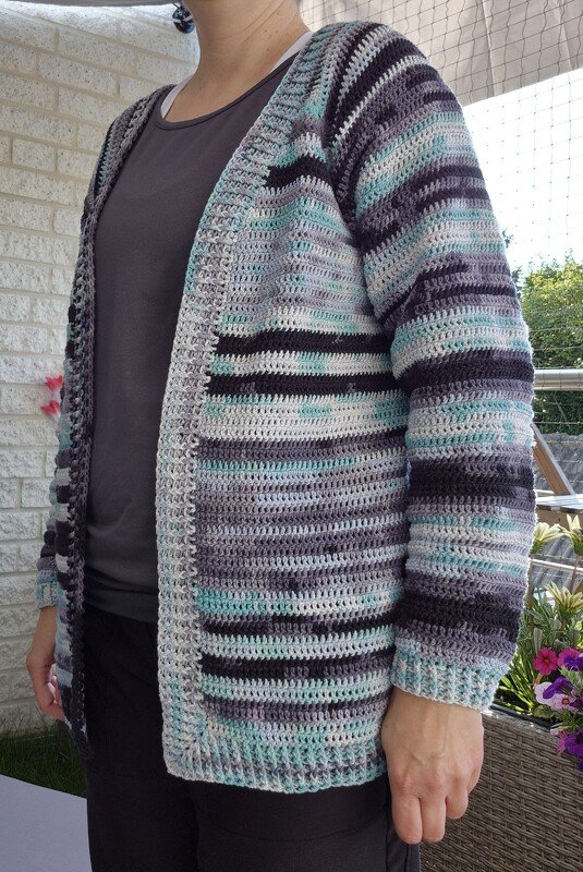 Häkelanleitung Jacke Ekadha