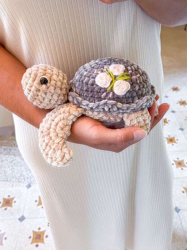 Häkelanleitung Schildkröte „Fantasy“ - Bild 5