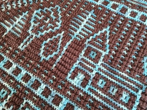 Anleitung Kinderdecke Country Life