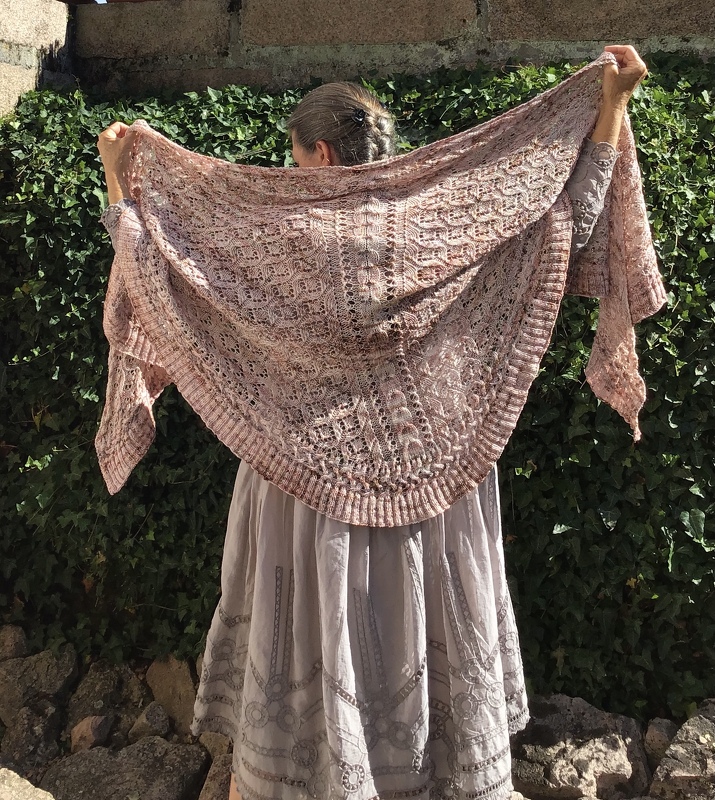 Anleitung Rosengarten Tuch - Bild 9