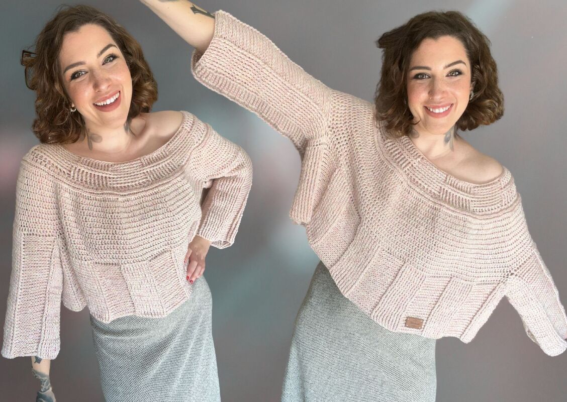 Häkelanleitung Pullover "NASCHKATZE" - Bild 3