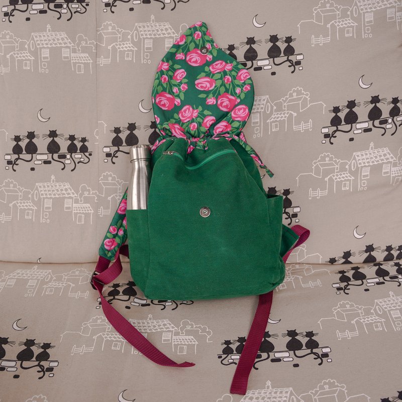 Rucksack "Blatt" in 4 Größen nähen - Bild 3