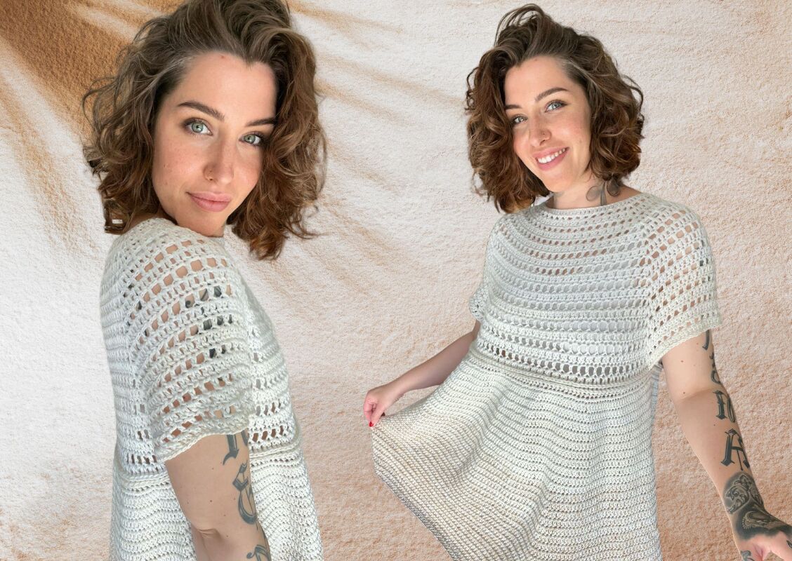 Häkelanleitung Kleid "STRANDMUSCHEL"