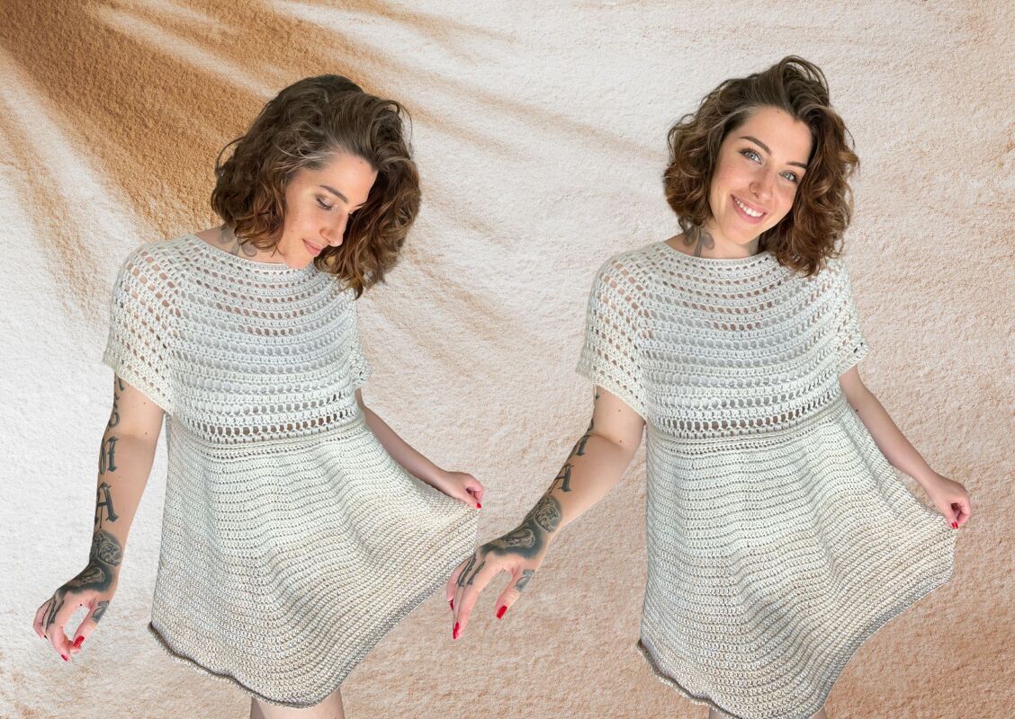 Häkelanleitung Kleid "STRANDMUSCHEL" - Bild 3