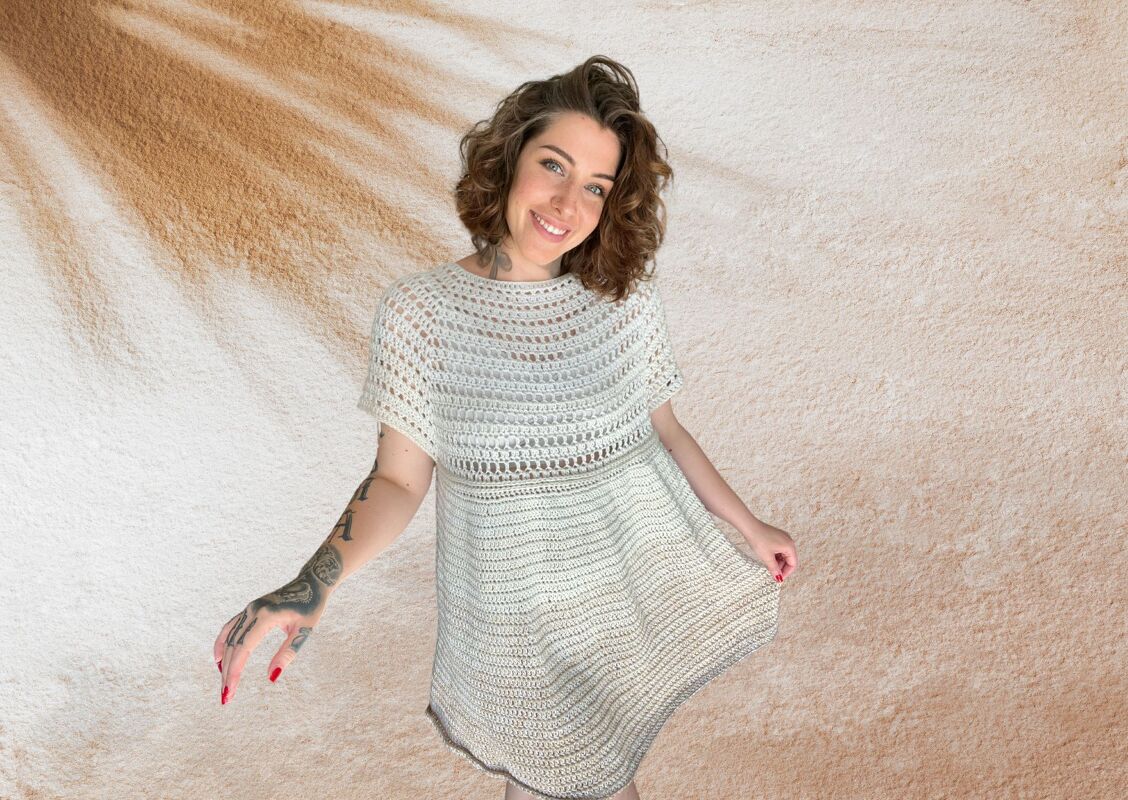 Häkelanleitung Kleid "STRANDMUSCHEL" - Bild 4