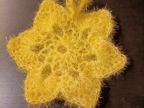 Spül - oder Badeschwamm " Stern"