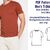 Men's T-Shirt Sewing Pattern PDF Sewing Patterns T-Shirts Patterns PDF