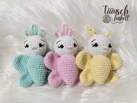 Schmetterling Marry häkeln - Häkelanleitung Anfänger Deutsch