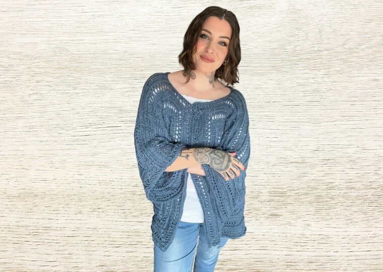 Häkelanleitung Jacke "BIRTHDAY"