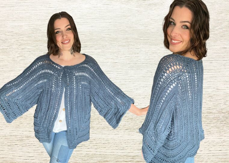 Häkelanleitung Jacke "BIRTHDAY"