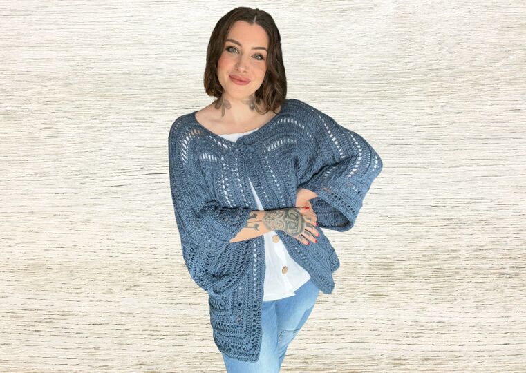 Häkelanleitung Jacke "BIRTHDAY"