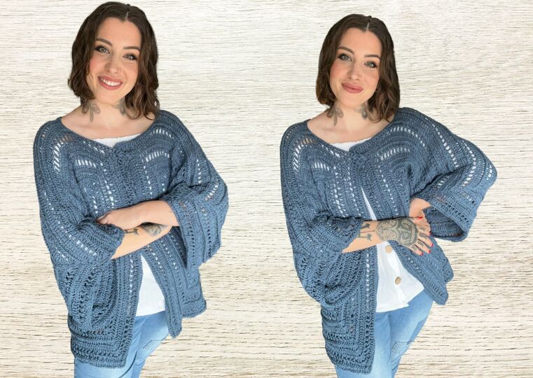 Häkelanleitung Jacke "BIRTHDAY"