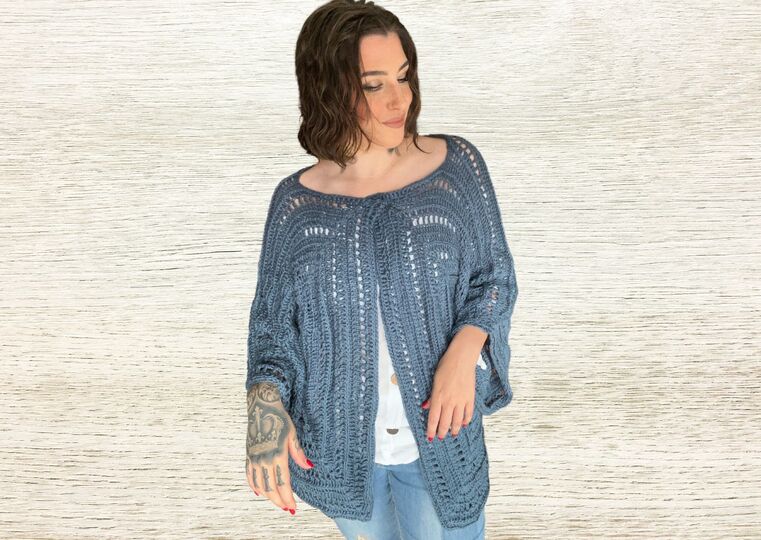 Häkelanleitung Jacke "BIRTHDAY"