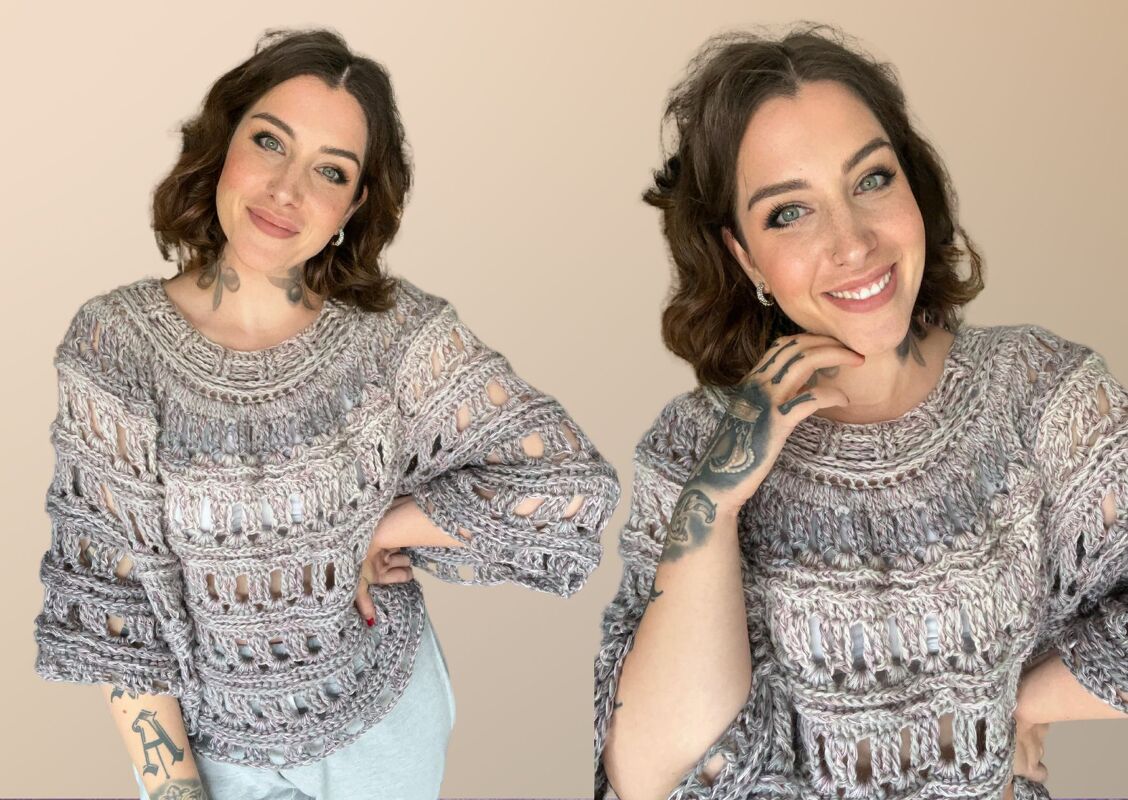 Häkelanleitung Pulli "FLUFFY" - Bild 3