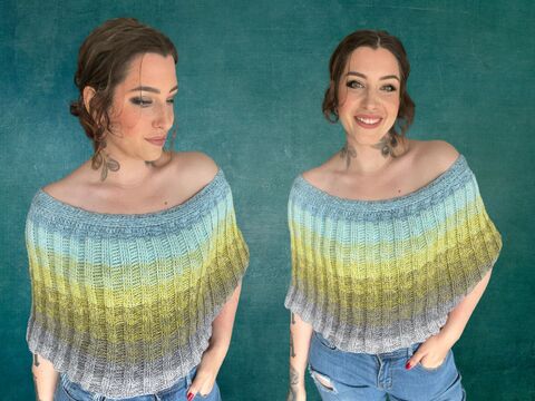 Häkelanleitung Poncho "TRAUMTÄNZER"