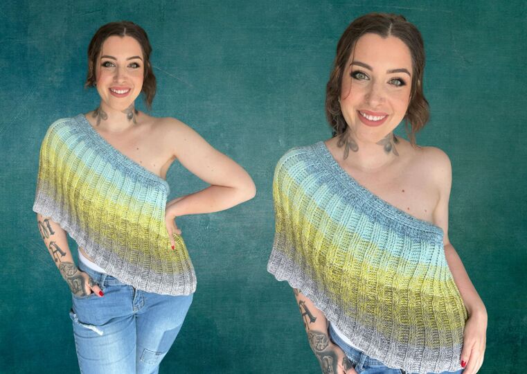 Häkelanleitung Poncho "TRAUMTÄNZER"