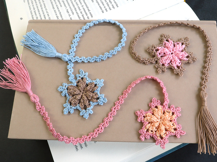Bookmark, Gift Ribbon "Little Snowflake"
