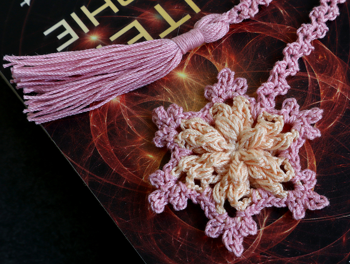 Bookmark, Gift Ribbon "Little Snowflake"