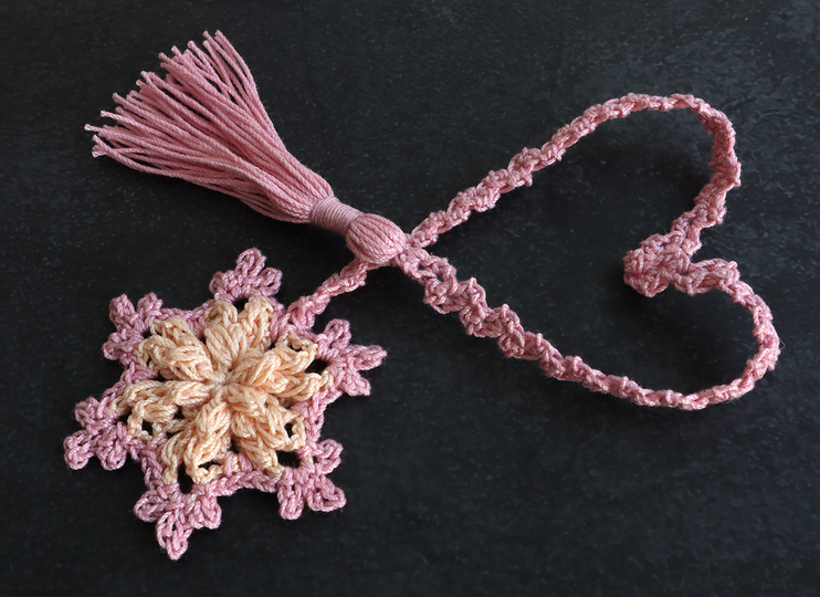 Bookmark, Gift Ribbon "Little Snowflake"