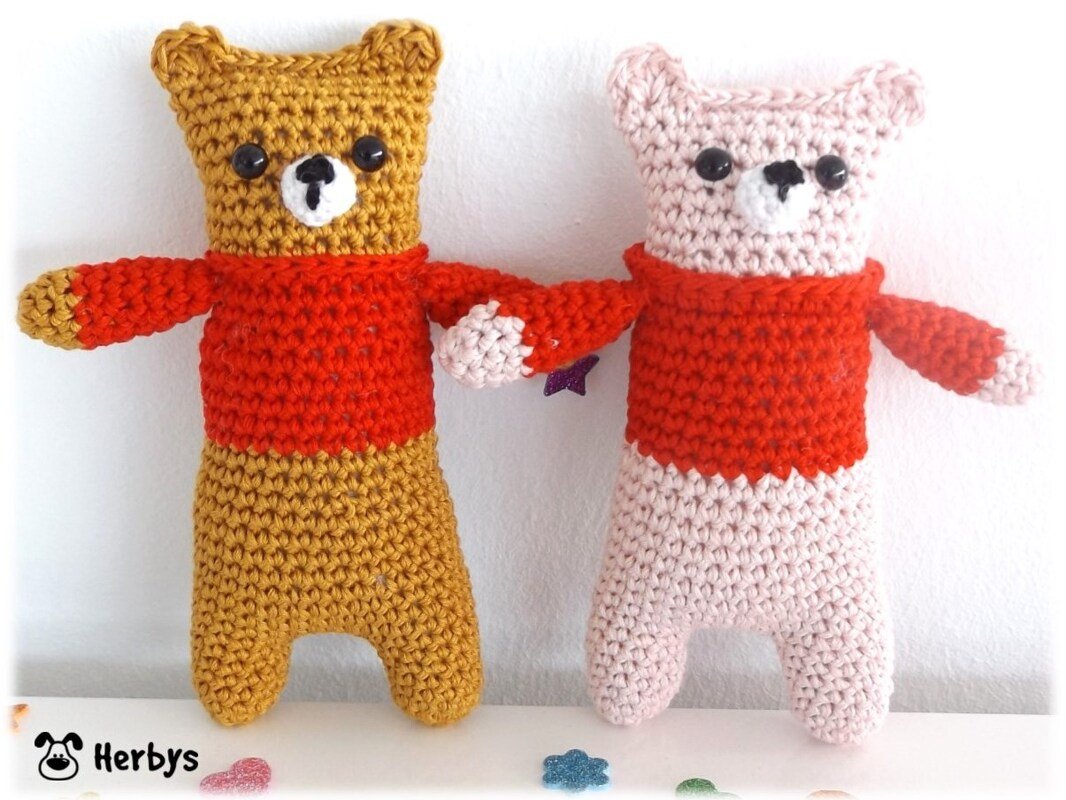 Häkelanleitung Teddy "Easy"