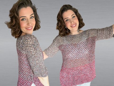 Häkelanleitung Pulli "COUCHPOTATO"