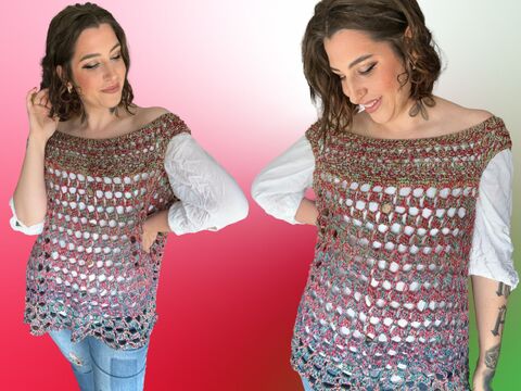 Häkelanleitung Tunika "TUSCANY"