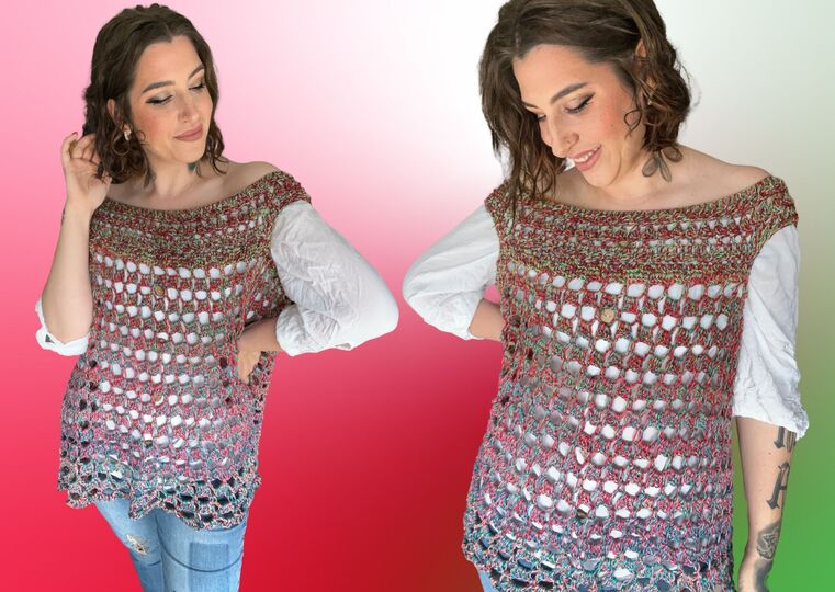 Häkelanleitung Tunika "TUSCANY"