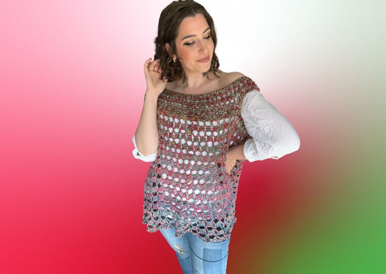 Häkelanleitung Tunika "TUSCANY"