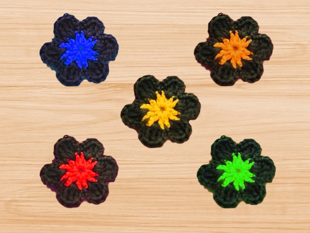 Häkelanleitung für Blume - Bild 2