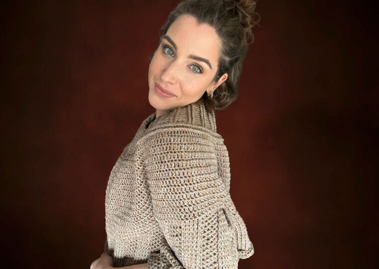 Häkelanleitung Pullover "KAFFEEBÖHNCHEN"