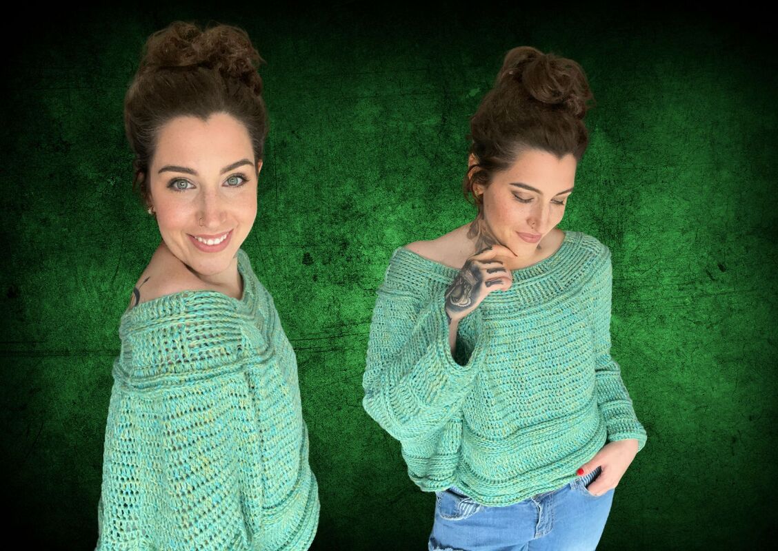 Häkelanleitung Pullover "URLAUBSFEELING"