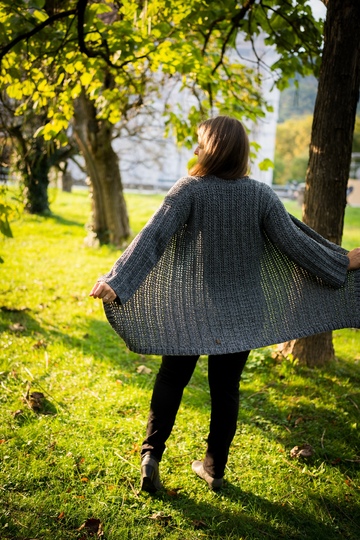 Crochet Pattern Cardigan / Vest / Jacket "Dorea"