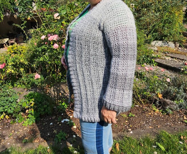 Crochet Pattern Cardigan / Vest / Jacket "Dorea"