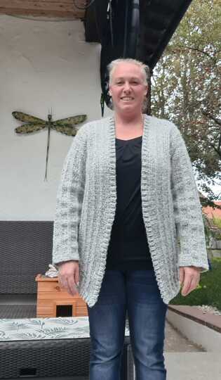 Crochet Pattern Cardigan / Vest / Jacket "Dorea"