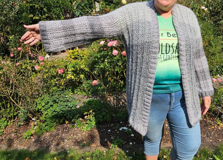 Crochet Pattern Cardigan / Vest / Jacket "Dorea"